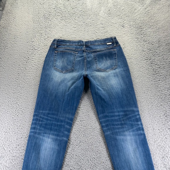 Maurices Jeans Womens 29x29 Blue Cotton Denim Skinny Leg Faded Stretch Workwear - Picture 8 of 12